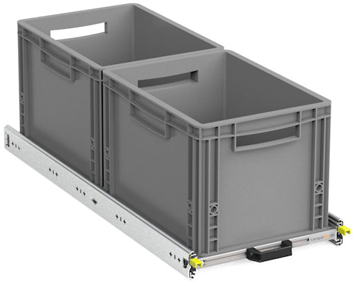 Estrazione posteriore fai-da-te Eurobox varianti XS-XXL 400mm-1800mm