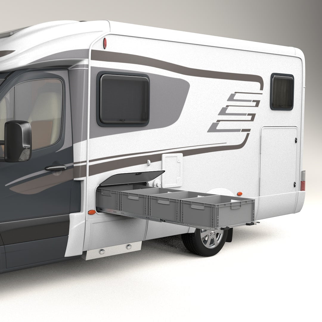 Raised floor pull-out 1600mm x 600mm