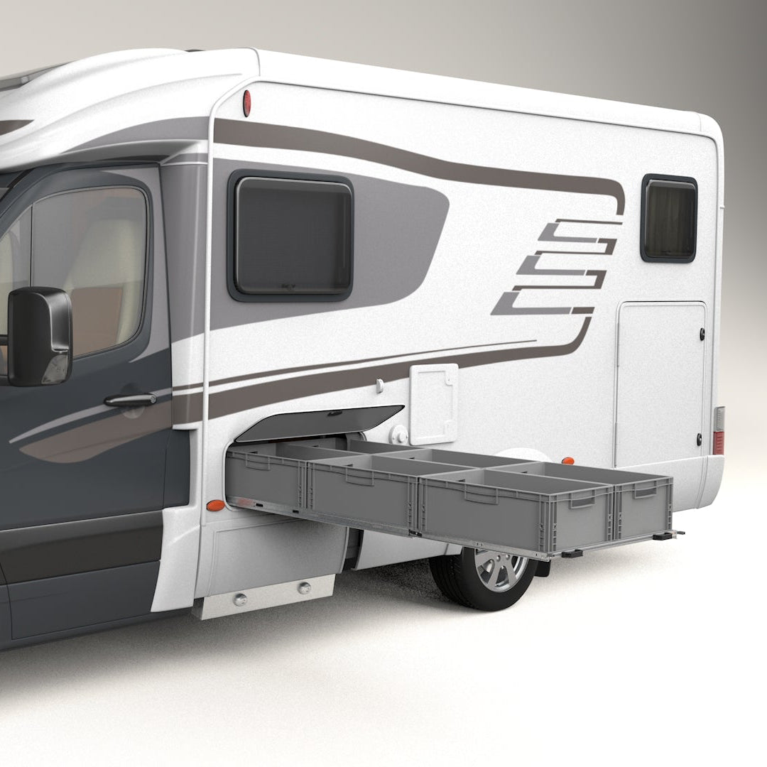 Raised floor pull-out 1800mm x 800mm