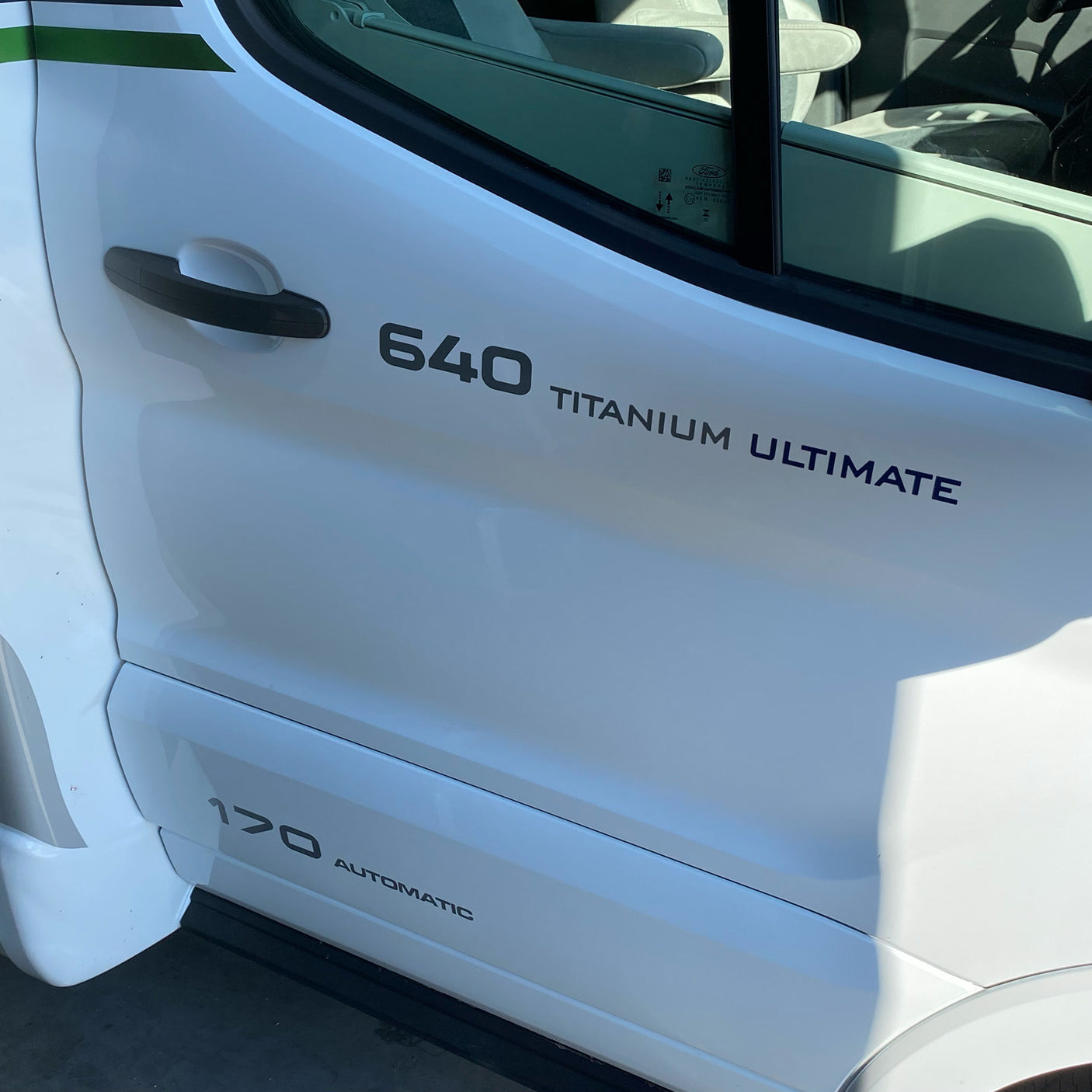 Challenger 240 motorhome shelf with drawers